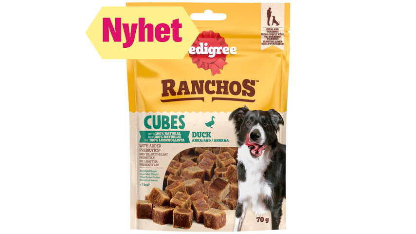 Pedigree Ranchos Cubes Duck | 70g