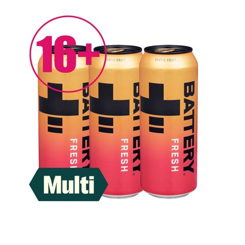 3 x Battery Fresh 0.5l