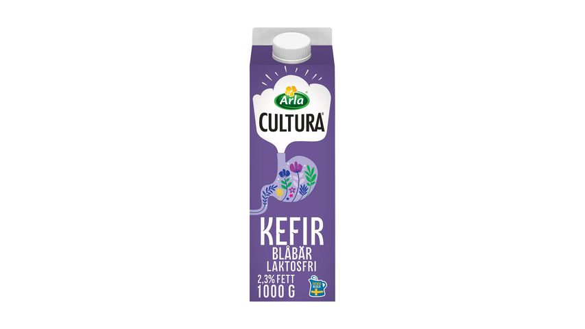 Arla® Cultura Kefir Blåbär 1000g