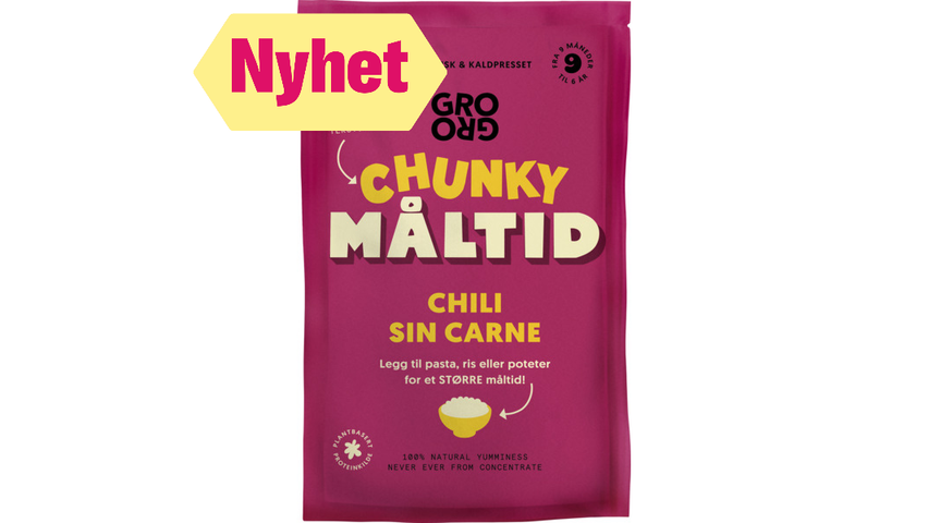Grogro Måltid Chili Sin Carne | 100g