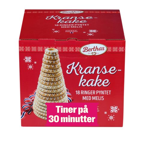 Berthas Kransekake 18 Ringer | 900g
