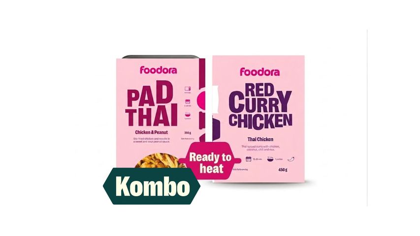 Middagsduo Red Curry & Pad Thai