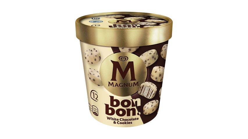 Magnum Glass Bonbon White Choco Cookies 204ml