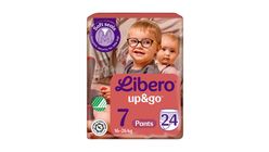 Libero Up&Go Blöjbyxa Stl7 (16-26kg) 24-p