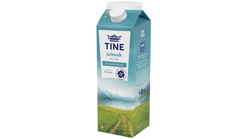 TINE Lettmelk 0.5% | 1l
