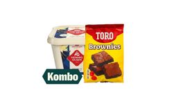 Hennig-Olsen Fløteis Vanilje & Toro Brownies