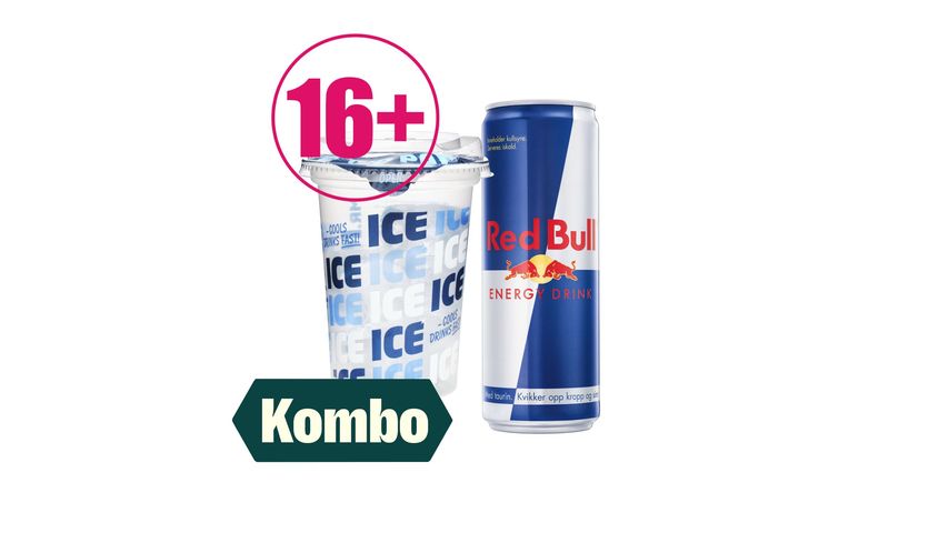 Mr Iceman Ice Cup & Red Bull Regular | 355ml