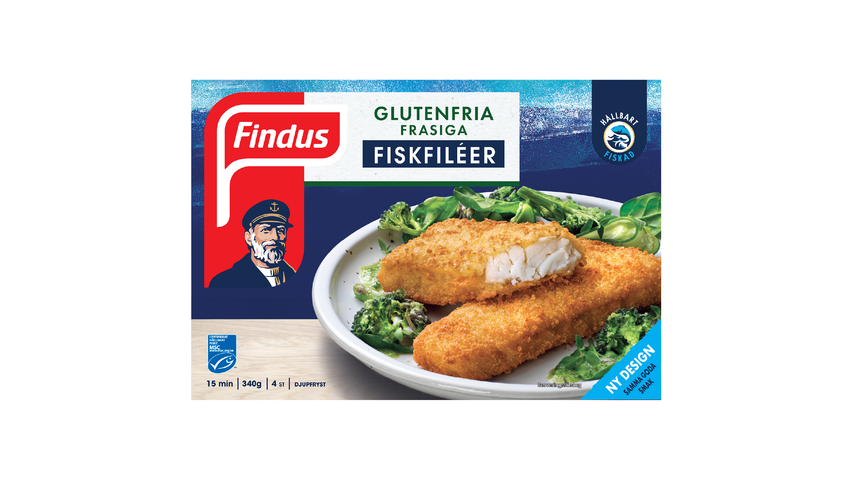 Findus Gluten Free Crispy Fish Fillets 340g