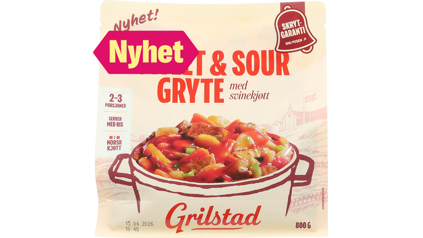 Grilstad Sweet & Sour Gryte | 800g
