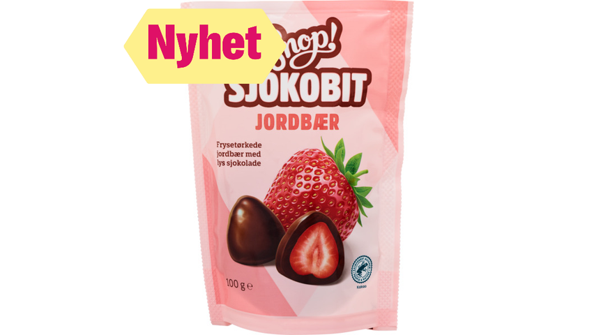 Snop Sjokobit m/Jordbær | 100g