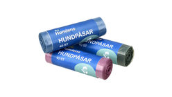 Hundens Hundpåsar Mixade Färger 40St