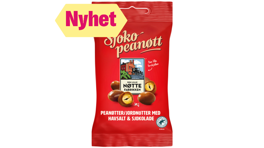 Den Lille Nøttefabrikken Sjokopeanøtt | 80g