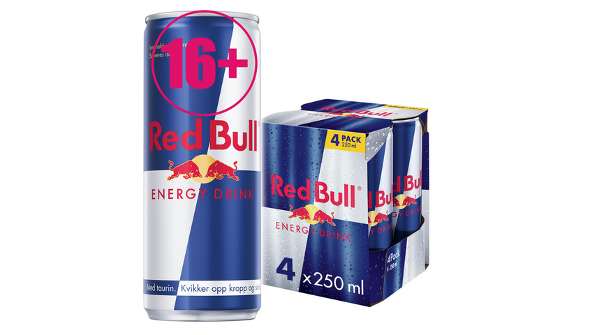 Red Bull Regular | 4 x 250ml