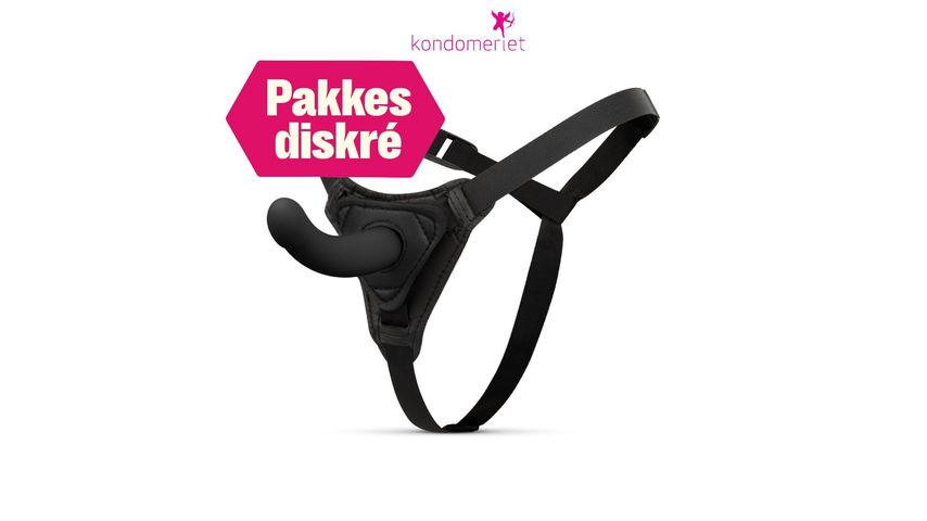 EasyToys Smooth strap-on sett sort