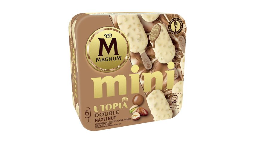 Magnum Utopia Double Hazelnut Mini 55ml 6-p