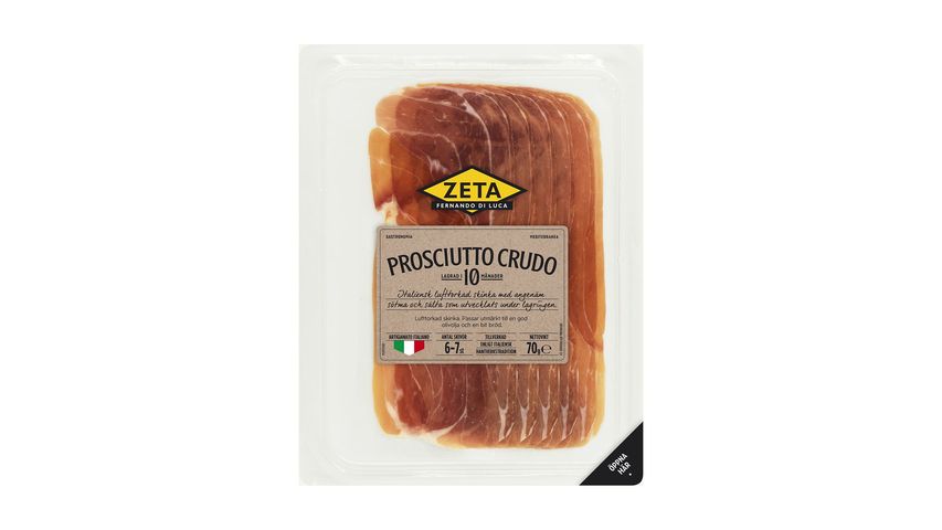Zeta Prosciutto Crudo 70 G