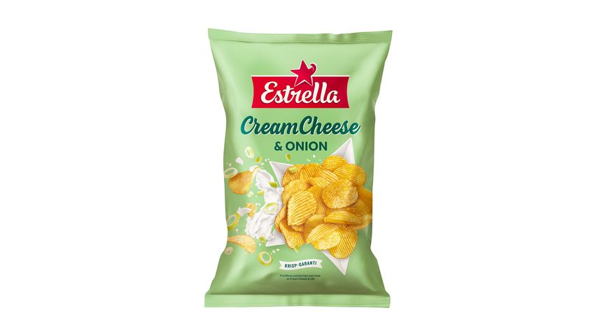 Estrella Chips Cream Cheese/Onion 275g