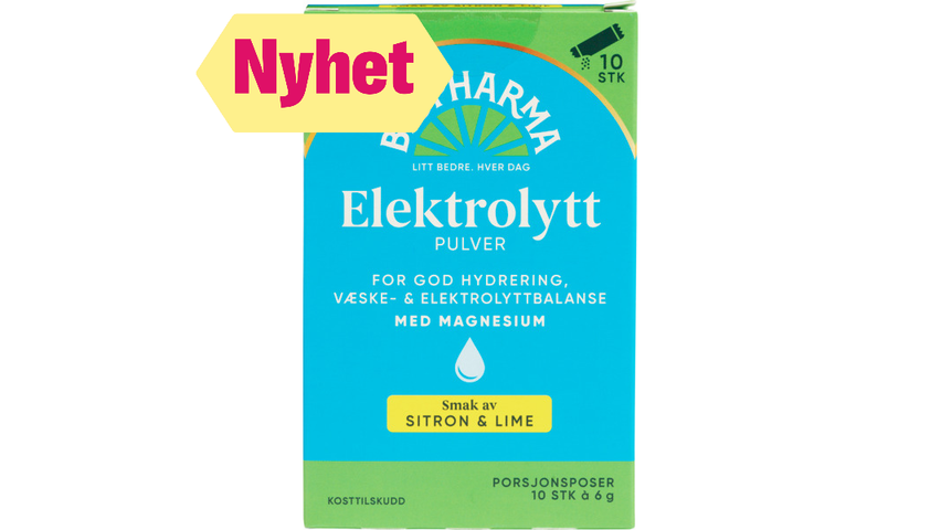 Biopharma Elektrolytter Sticks Lemon & Lime | 10stk