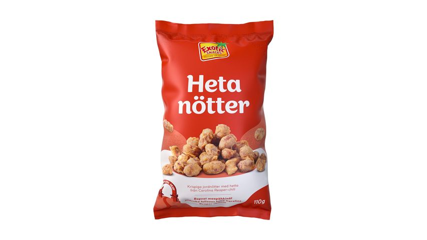 Exotic Snacks Heta Nötter 110g