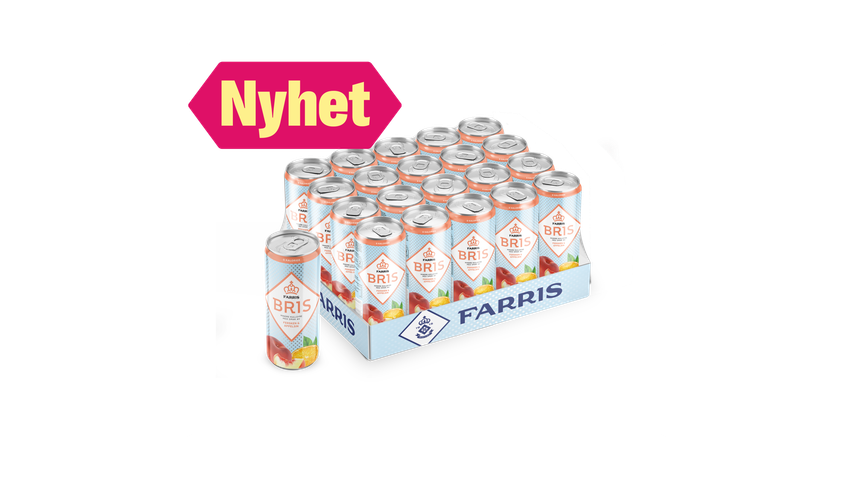 Farris Bris Fersken/Appelsin | 20 x 0.33l