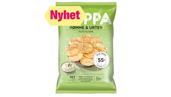 Poppa Chips Rømme & Urter | 80g