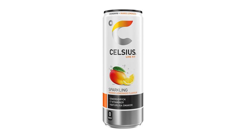 Celsius Energidryck Mango Lemonade 35,5cl