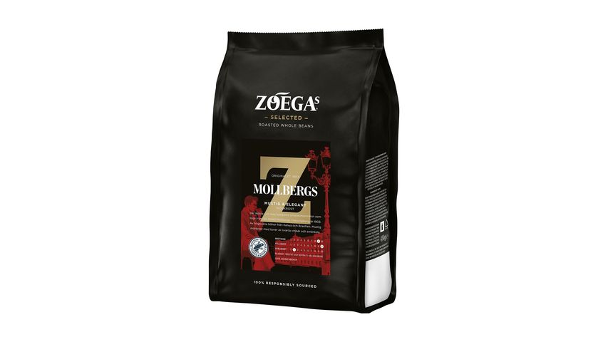 Zoégas Kaffebönor Hela Mollbergs Blandning 450g