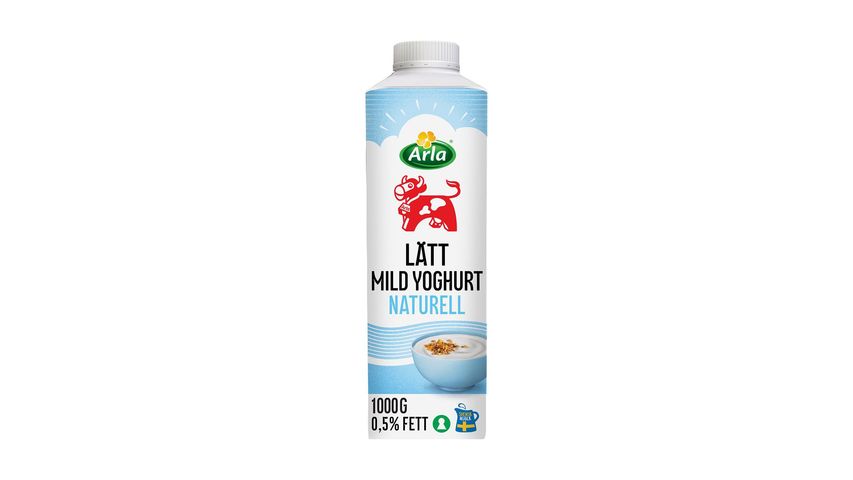 Arla Ko Mild Lättyoghurt Naturell 0,5% 1000g