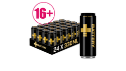 Battery Energy Drink Sleek | 24 x 0.33l