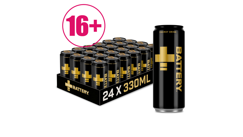 Battery Energy Drink Sleek | 24 x 0.33l