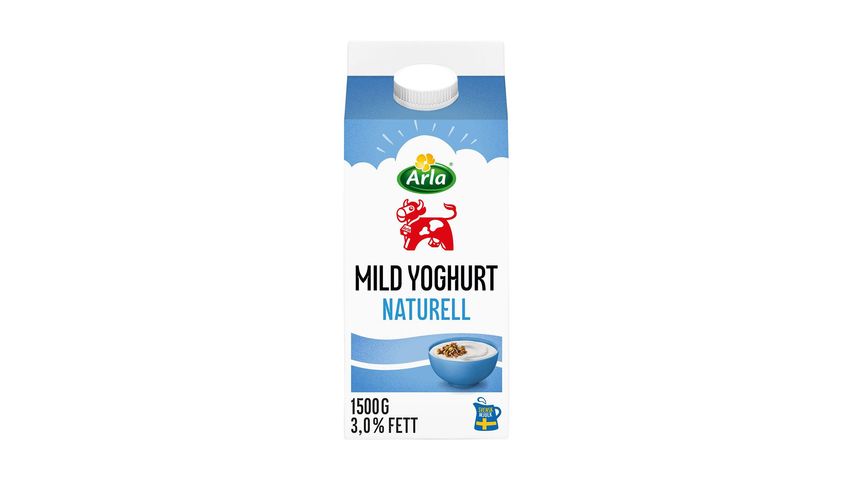 Arla Ko Mild Yoghurt Naturell 3% 1.5l