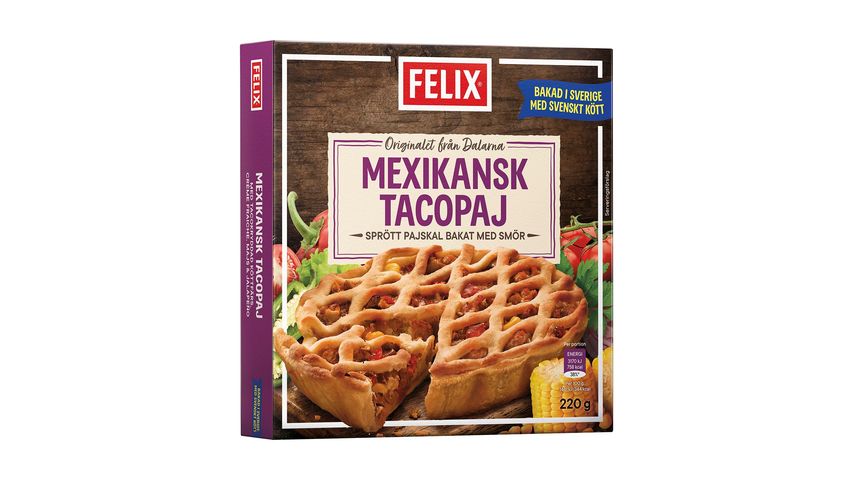 Felix Paj Mexikansk Taco 220g