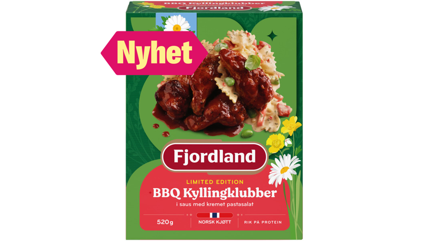 Fjordland Bbq Kyllingklubber | 480g