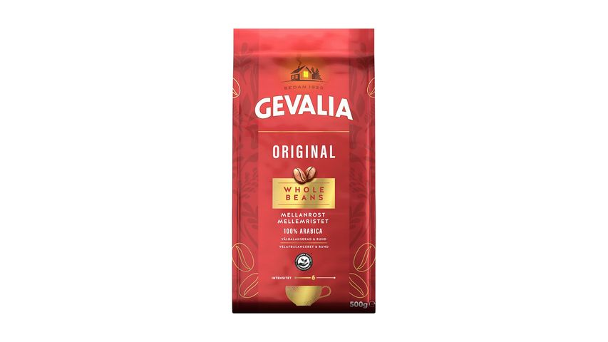 Gevalia Kaffebönor Mellanrost 500g