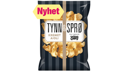 Sørlandschips Tynn & Sprø Kremet Aioli | 150g