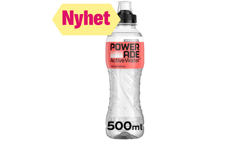 Powerade Active Water Peach Apple | 0.5l