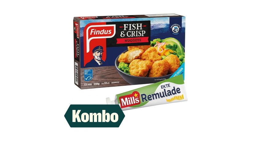 Findus Fish & Crisp m/Mills Remulade
