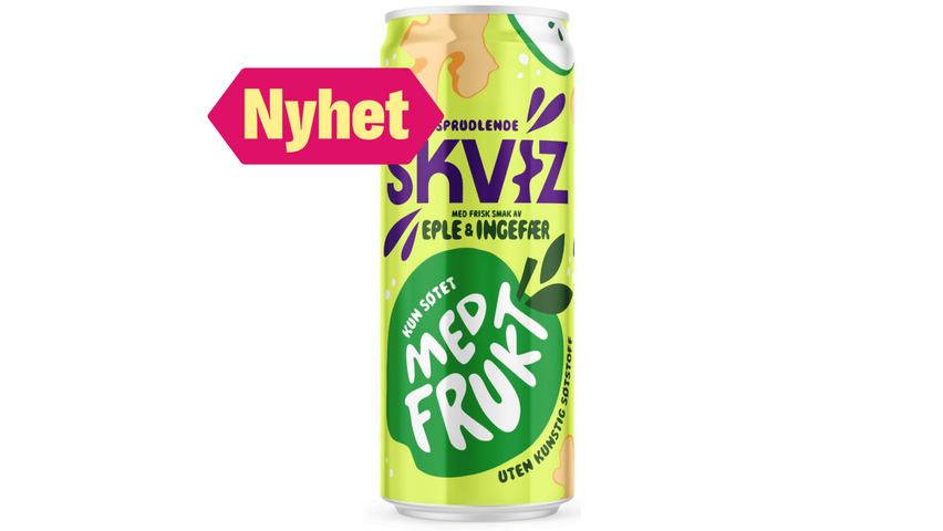 Klokk & Co Skviz Eple & Ingefær | 330ml