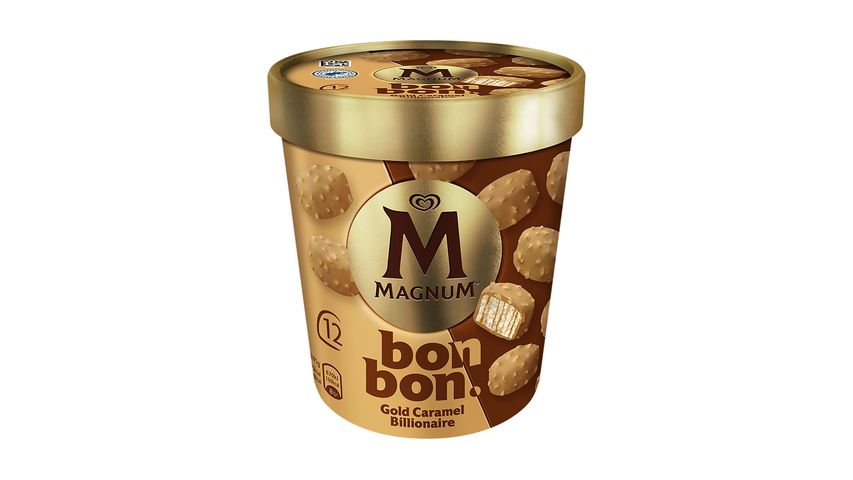 Magnum Glass Bonbon Gold Billionaire 204ml