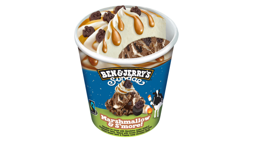 Ben & Jerry’s Sundae Marshmallow & S’mores | 427ml