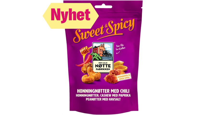Den Lille Nøttefabrikken Sweet & Spicy | 160g