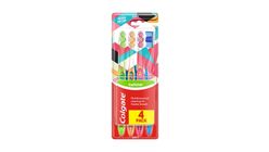 Colgate Tanborste Twist Soft 4-p