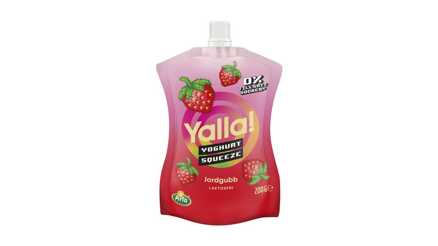 Yalla® Yogurt Squeeze Strawberry 200 g