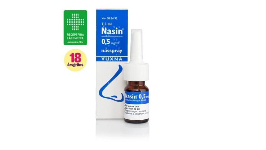 Nasin Nässpray 0,5 mg/ml 7,5ml