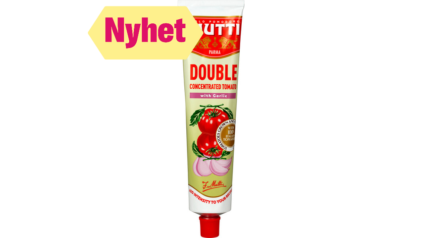 Mutti Tomatpuré m/Hvitløk | 130g