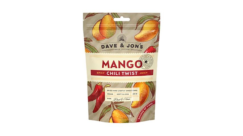 Dave & Jon's Mango Torkad 100g