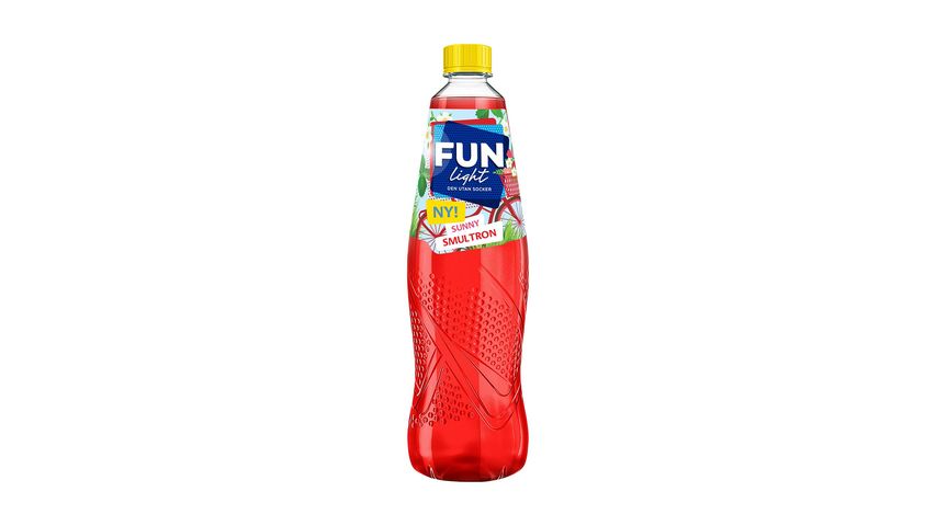Fun Light Saft Smultron 1L