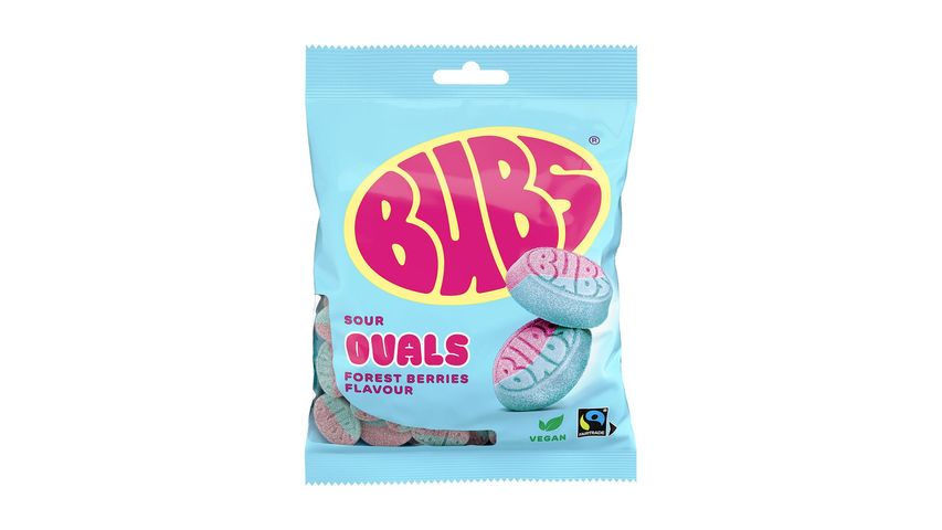 Bubs Godis Sour Ovals 90g