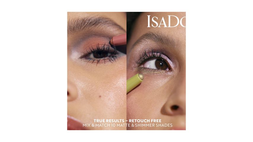 Isadora The Shimmer Eyeshadow Stick Longwear & Water-Resistant 41 Bronze Brown 1-p