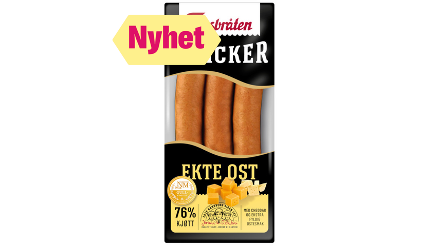 Finsbråten Knacker Ost | 250g